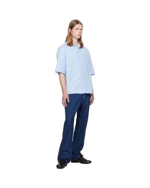 Jil Sander Blue Regular Denim Jeans for men