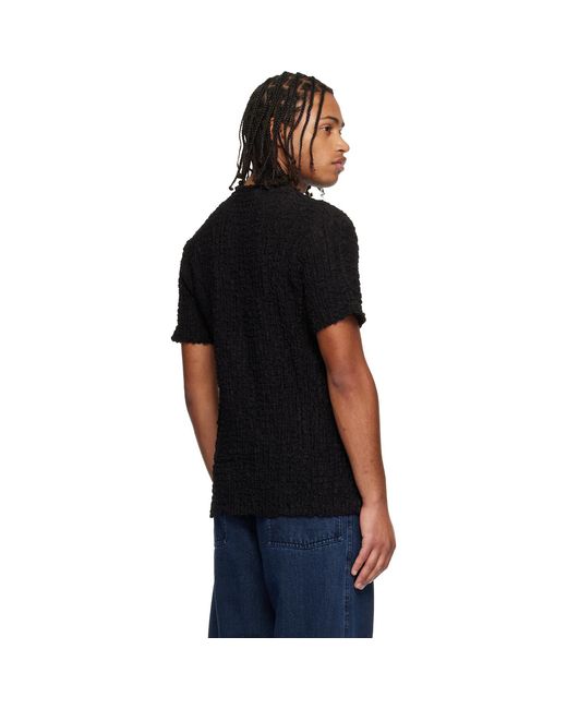 Song For The Mute Black Boxy T-Shirt for men