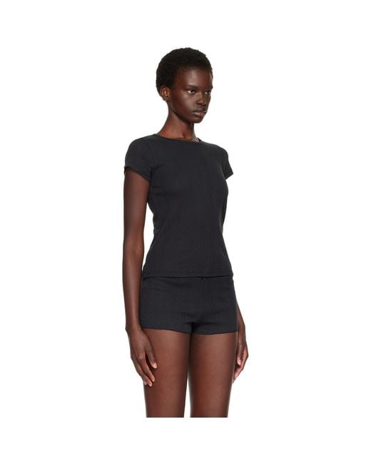 Cou Cou Black 'The Baby' T-Shirt