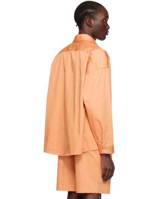 Marni Black Orange Pocket Shirt for men