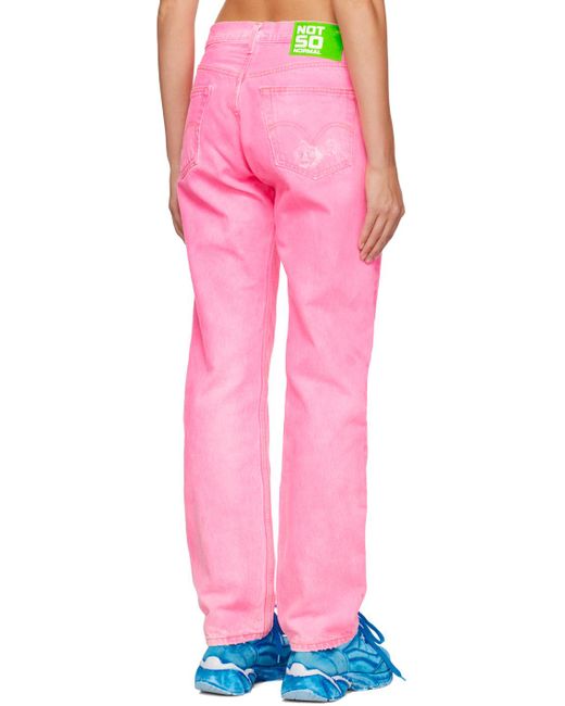 NOTSONORMAL Pink High Jeans