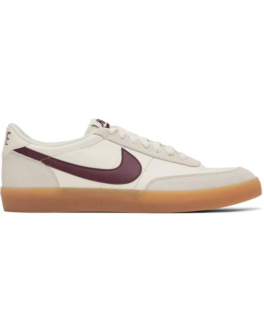 Nike Black Off-white & Burgundy Killshot 2 Sneakers for men