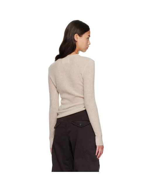 Citizens of Humanity Black Alessia Crewneck Sweater