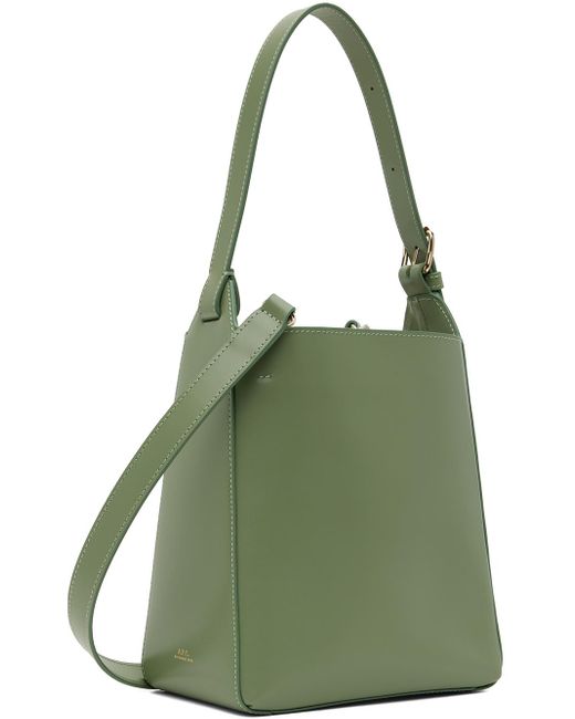 A.P.C. . Green Small Virginie Bag