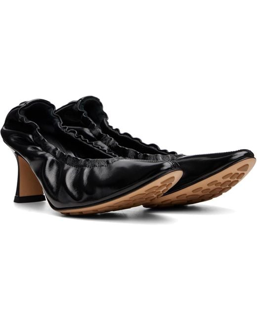 Bottega Veneta Black Sofia Heels