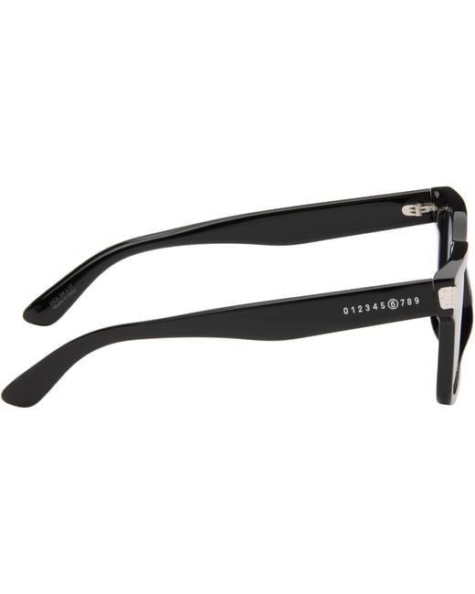 MM6 by Maison Margiela Black 15 Sunglasses for men