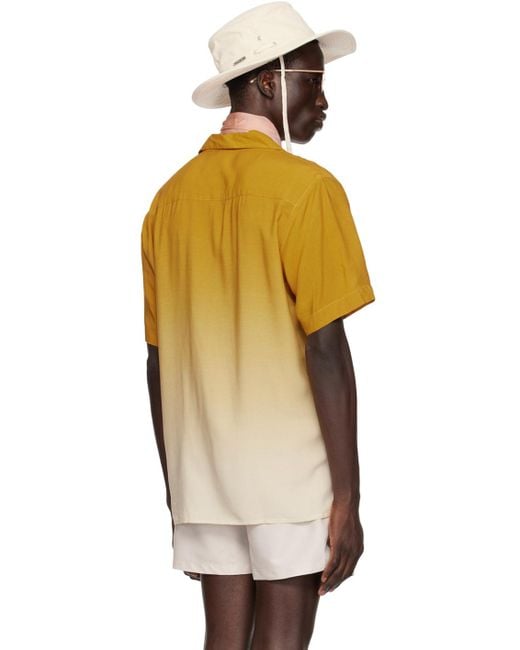 Oas Orange Grade Shirt for men