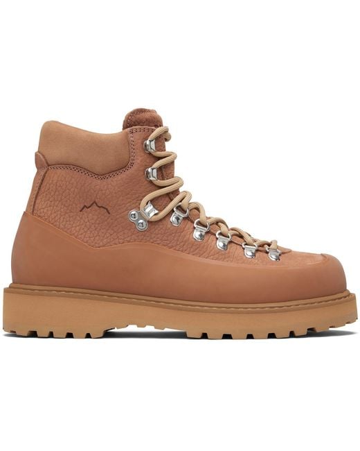 Diemme Black Tan Roccia Vet Gomma Boots for men