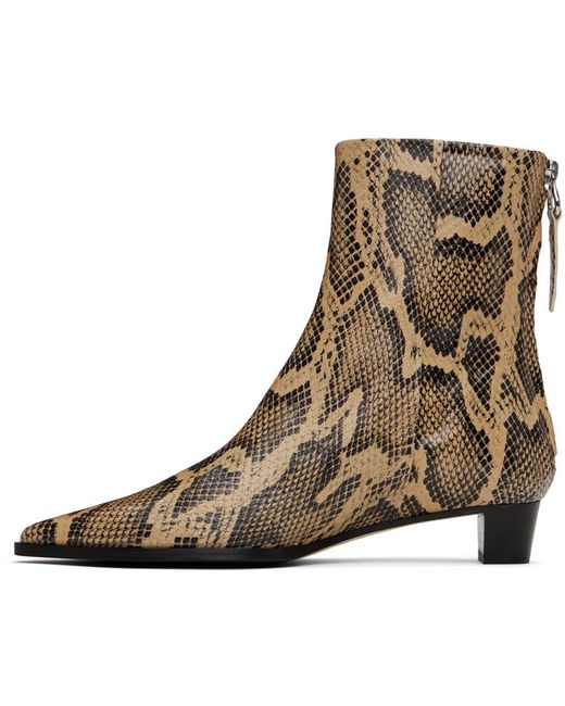 Aeyde Brown Harriet Boots