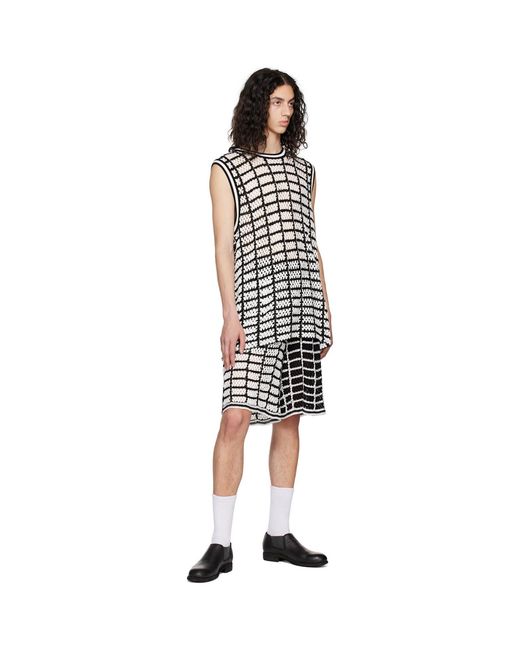 RTA Black Elisa Shorts for men