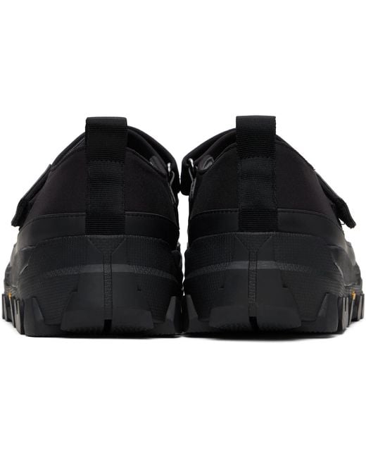 Amomento Black Vibram Mary Jane Ballerina Flats