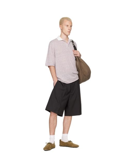 Wales Bonner Purple Bask Polo for men