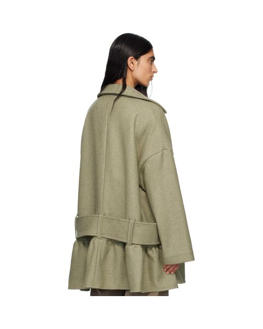 Renaissance Renaissance Green Luna Coat