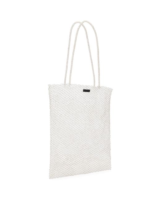 Cordera Black Handmade Beaded Tote