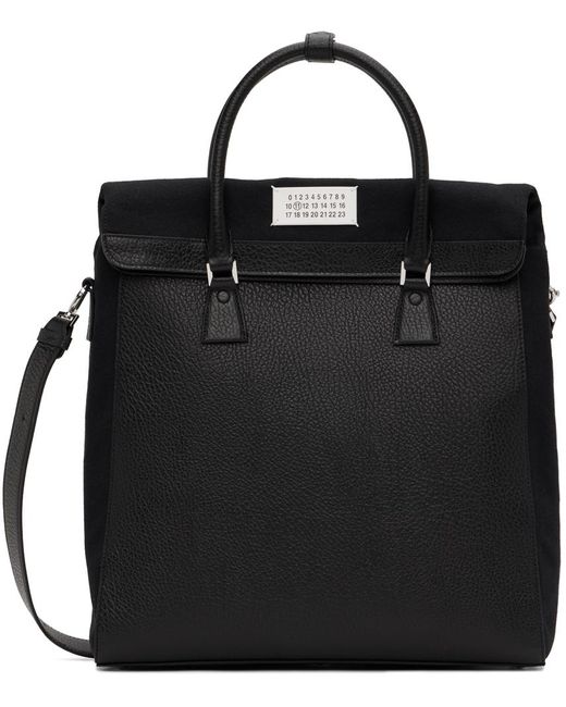 Maison Margiela Black 5ac Backpack for men