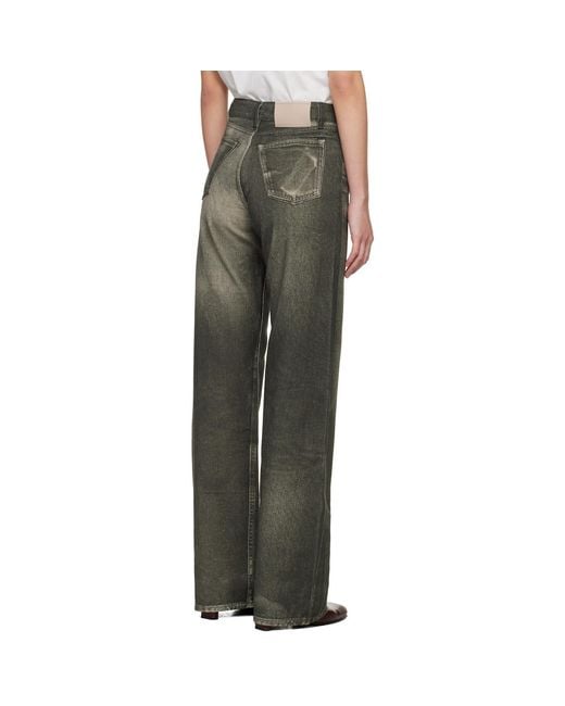 Our Legacy Black Wata Cut Jeans