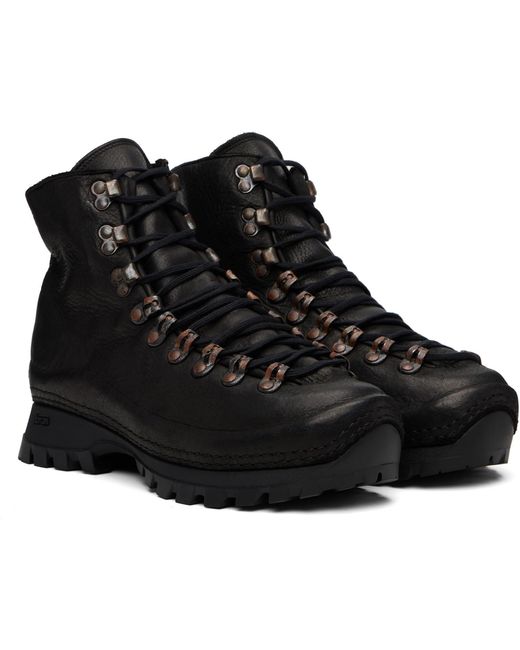 Guidi Black Hiking Boots for men