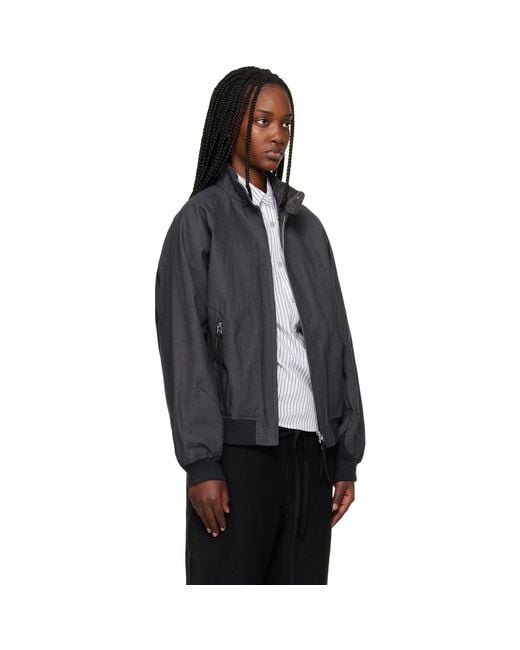 Post Archive Faction PAF Black Opening Bomber Jacket