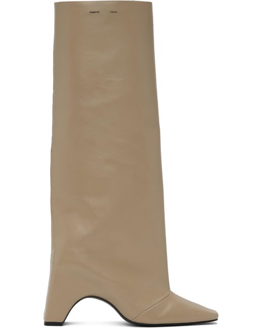 Coperni Natural Bridge Tall Boots