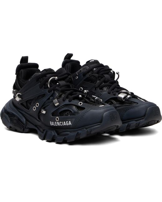 Balenciaga Black Track Piercing Sneakers