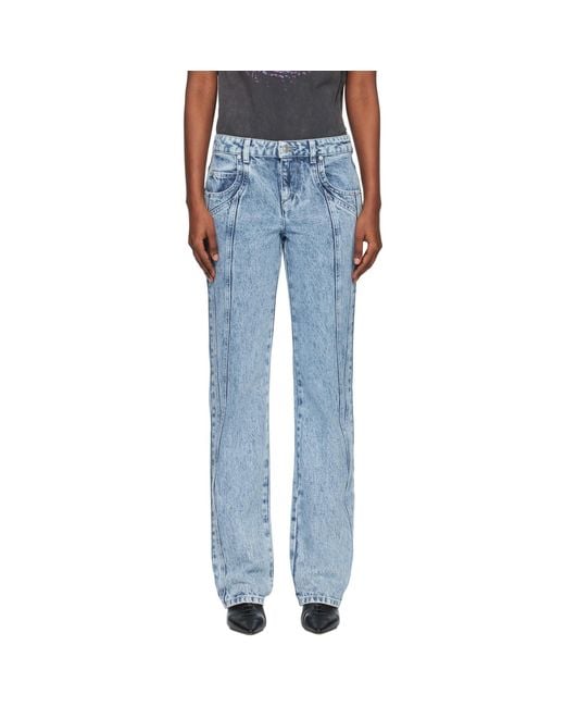 Isabel Marant Blue Jaylis Jeans