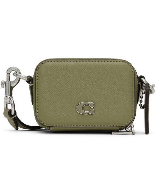 COACH Green Crossbody Bag for Men Lyst