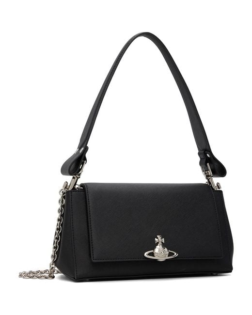 Vivienne Westwood Black Hazel Medium Hand Bag