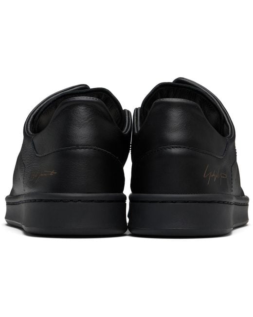 Y-3 Black Diagonal Stan Smith Sneakers for men