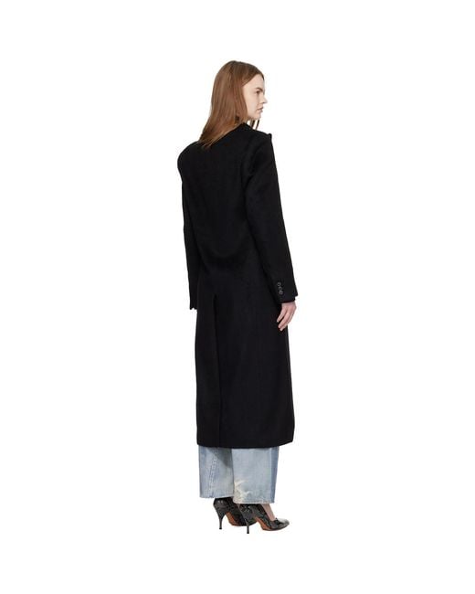 Our Legacy Black Manta Coat