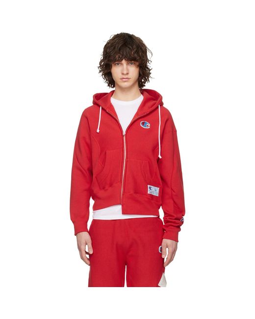 Undercover Red Champion Edition Uc2E1802-1 Hoodie for men