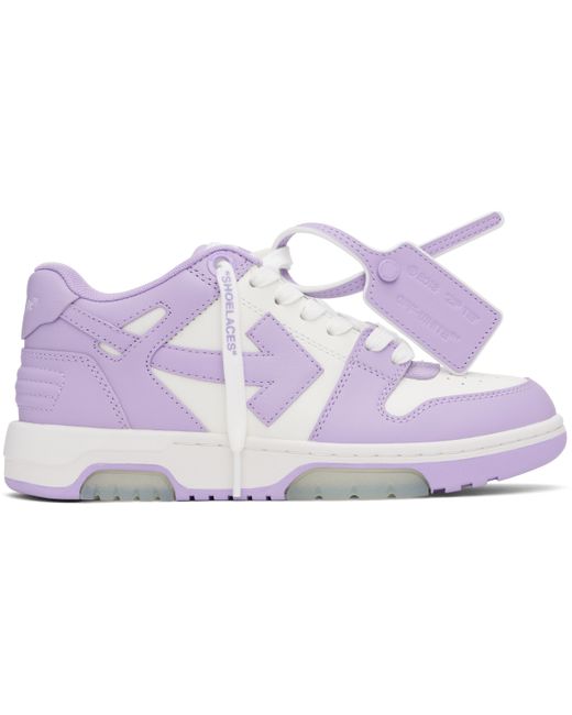 Off-White c/o Virgil Abloh Purple Out Of Office Sneakers