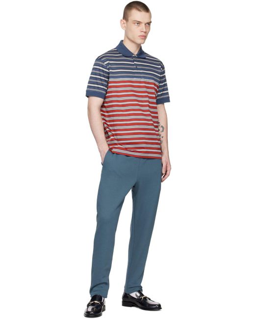 PS by Paul Smith Blue Drawstring Lounge Pants for men