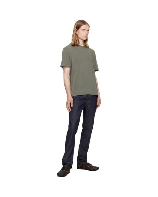 Nudie Jeans Blue Lean Dean Jeans for men