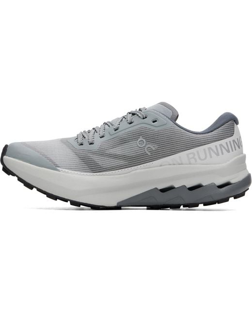 On Shoes Gray Cloudultra Peak Sneakers