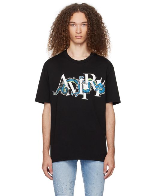 Amiri Cny Dragon T-Shirt in Black for Men | Lyst