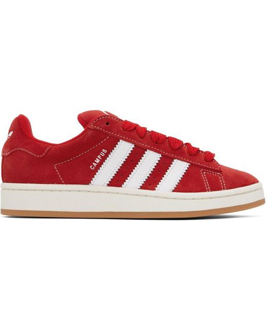 adidas originals red sneakers