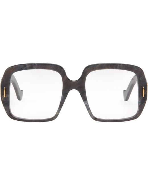 Loewe Black Anagram Glasses