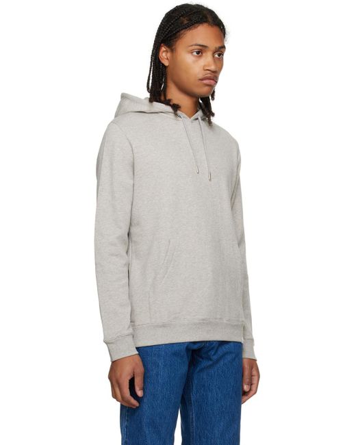 Norse Projects Black Gray Vagn Hoodie for men