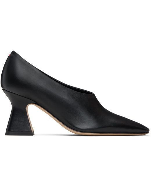 Aeyde Black Nova Regal Heels