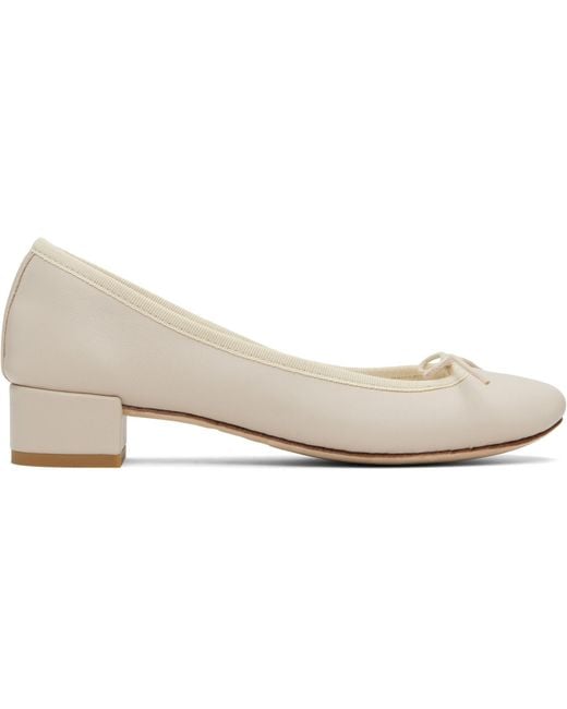 Repetto Black Off- Camille Heels