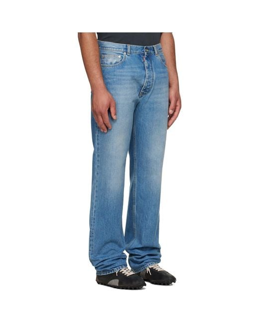 Maison Margiela Blue 5 Pockets Jeans for men