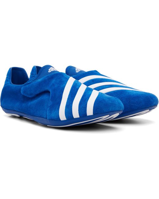 Adidas Originals Blue Pharrell Williams Edition Vario Flat Earther Sneakers for men
