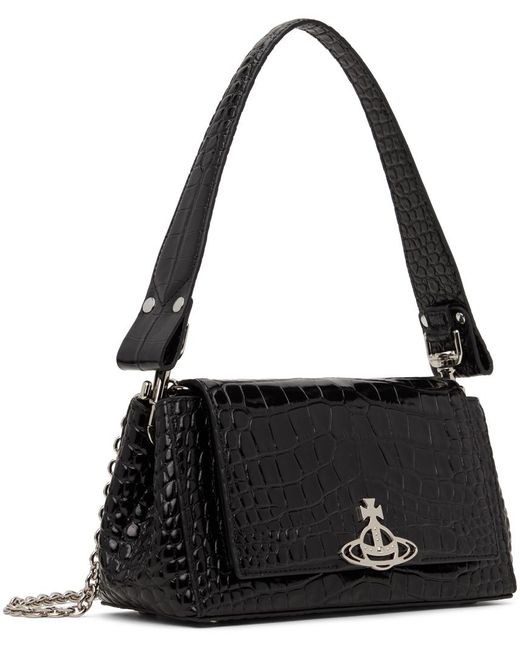 Vivienne Westwood Black Hazel Medium Bag for men