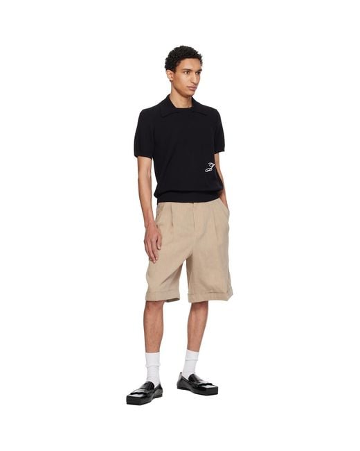 Jacquemus Natural 'The Pastro' Shorts for men