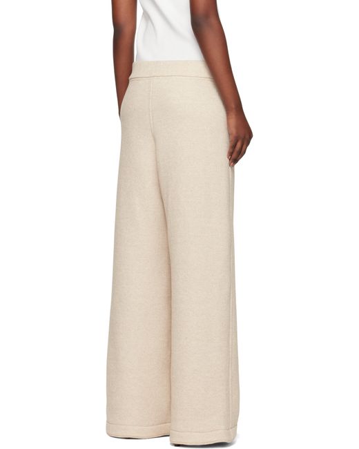 Max Mara ベージュ Tay ラウンジパンツ Natural