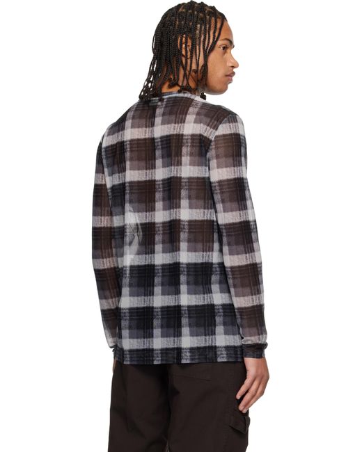 Dries Van Noten Black Printed T-Shirt for men