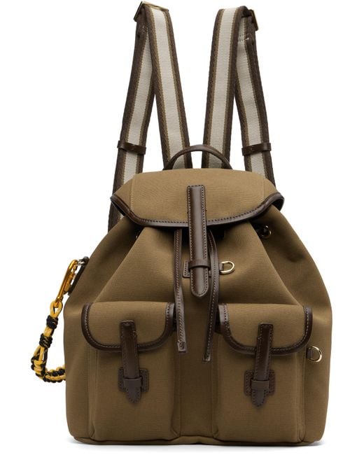 Weekend by Maxmara Brown Popoli Backpack