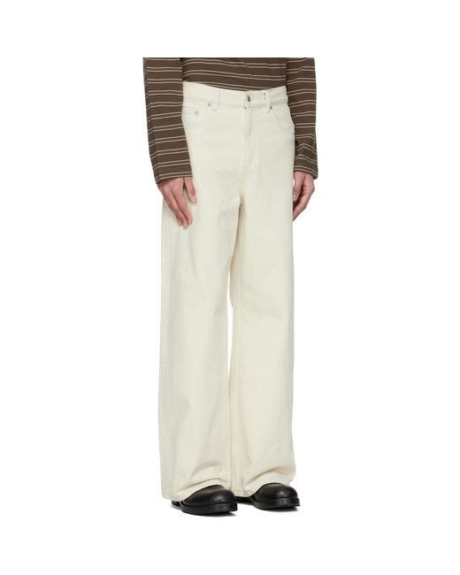 A.P.C. White Off- Clyde Jeans for men