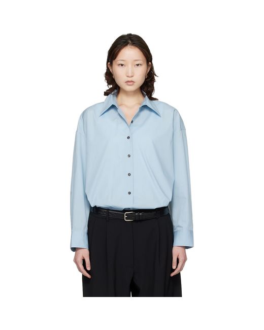 Cordera Blue Oversized Shirt