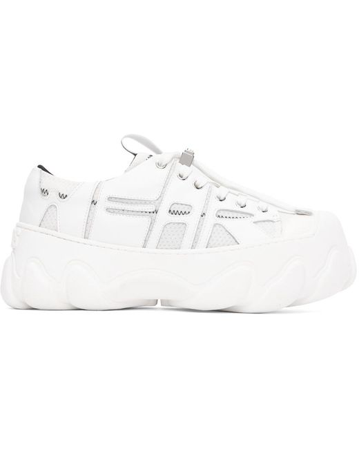 Gcds White Ibex Sneakers in Black for Men | Lyst Canada